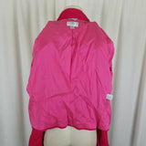 Vintage Talbots Collection Wool Ribbed Blazer Jacket Womens 12 Italy Bright 80s