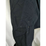 LL Bean Fleece Lined Jacket Nylon Windbreaker Full Zip Up Bomber Style Womens M