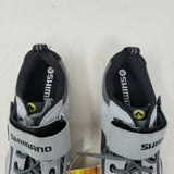 Shimano SH-MT40WL 2 Bolt Womens Mountain Cycling Spin Biking Shoes 3.5 SPD Gray