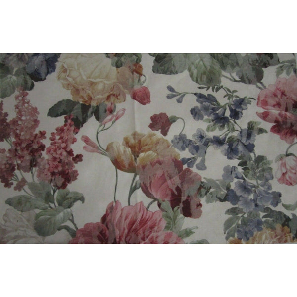Vintage Tiffany Garden Print Fabric 15 yards Shabby Tapestry Chic Jacquard NOS