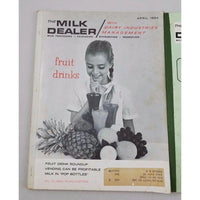 1964 The Milk Dealer Magazines Advertisements Color Photos Memorabilia Lot of 2