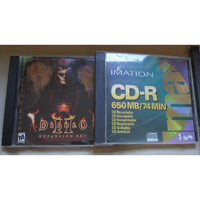 Lot of 4 PC Games Diablo II Expansion Set Starcraft Expansion Set Computer Video