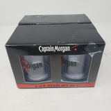 Captain Morgan Official Crew Gear Rocks D.O.F. Set of 4 Glasses in Box Barware