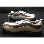 Etonic Stabilites Soft Spikes Leather Golf Cleats Shoes Mens 6.5 White Brown