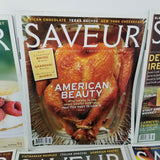 Saveur Magazine 2006 Lot of 7 Editions Issues 119 120 122-125 Cooking Food