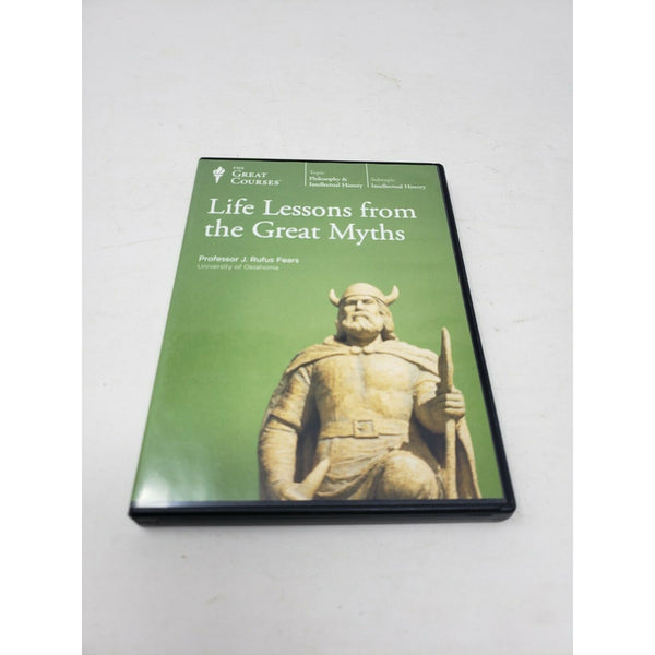 LIFE LESSONS FROM THE GREAT MYTHS THE GREAT COURSES 6 DVDs Educational