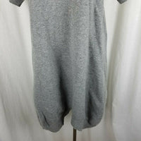 Anthropology DRA Los Angeles Wool Knit Sweater Dress Womens M Asymmetrical Gray