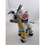 BUILD A BEAR MLP My Little Pony Zecora Stuffed Animal Plush Gray Zebra BABW BAB