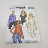 BUTTERICK Fashion Express 2Hour Sewing Pattern B4989 Women L-XL Swing Jacket Top