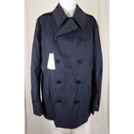 Ralph Lauren Purple Label $2495 Double Breasted Peacoat Rain Trench Coat Mens XL