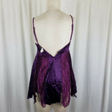 Wet Seal Handkerchief Silk Lace Sexy Flowing Cami Camisole Top Womens S Boho