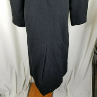 Harve Bernard Petites Alpaca Mohair Wool Long Maxi Peacoat Dress Coat Womens 8P