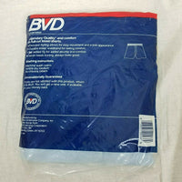 Vintage BVD Boxers Shorts Underwear 3 Pack 50/50 Poly Cotton Mens XL USA Blue