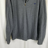 American Eagle Fleece 1/4 Zip Pullover Sweater Jacket Mens XL Sweatshirt Henly