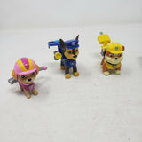 Paw Patrol Action Pack Pups Cowboy Marshall Everest Rubble Moveable Mini Figures