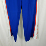 New York Knicks Warm Up Suit Track Jacket Pants Vintage 90s Mens L Blue Stars