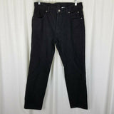 Harley Davidson Black Denim Blue Jeans Womens 14P NWT Vintage 80s High Waist Mom