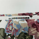 Atelier Originals 1988 Screenprint Floral Upholstery Fabric 2 Pieces Lot Vintage