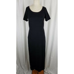 Liz Claiborne Dresses Wool Long Maxi Knit Sweater Dress Womens S Duster Black SS