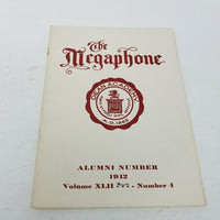 THE MEGAPHONE DEAN ACADEMY Junior College MAGAZINE FRANKLIN MASS 1940s Lot of 6