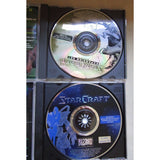 Lot of 4 PC Games Diablo II Expansion Set Starcraft Expansion Set Computer Video