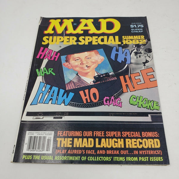 MAD MAGAZINE Super Special The Mad Laugh Record Summer 1982 Vintage Good