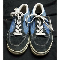 Vans Bearcat Leather Suede Youth Boys Skateboard Sneakers Shoes Kids 4 Navy Blue