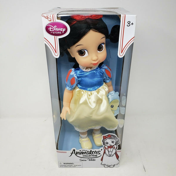 DISNEY STORE Snow White Animator 16" Doll NEW IN BOX Original Version Glen Keane