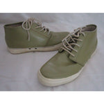 Sperry Top-Sider Get Wet Chukkas Green Leather Boat Deck Hi Top Shoes Mens 11 M