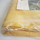 Chatham Esmond Sunrise Blanket Fiberwoven Nylon Satin Trim Binding Vintage 72x90