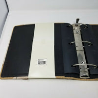 Renner Davis 3" Elliptical 3 Ring Binder Banana Rattan Woven Paper Photo Album