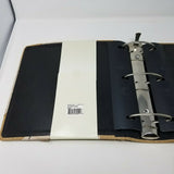 Renner Davis 3" Elliptical 3 Ring Binder Banana Rattan Woven Paper Photo Album
