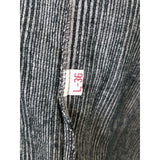Pietro Sabatini Placket Front Trench Coat Mens 36L Removable Pile Fur Lining