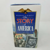 Readers Digest The Story of America VHS, 2001, 3-Tape Set, Readers Digest Box