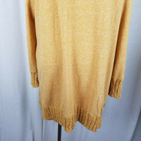 Evy's Tree The Chloe Curry Knit Long Sweater Cardigan Coat Womens 2X Coatigan