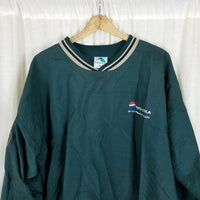 Augusta Sportswear Pepsi Mountain Dew Pullover Windbreaker Shirt Jacket Mens XL