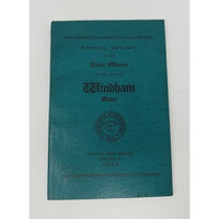 Annual Report Town Officers of Windham Maine December 31 1963 Cumberland County