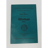 Annual Report Town Officers of Windham Maine December 31 1963 Cumberland County