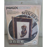 Vintage Paragon Needlecraft Wildlife Series Cross Stitch Kit Leopard Cub 0831