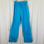 Granite Tom Mangold Nylon Windbreaker Pants Zip Up Legs Sides Womens S Blue USA