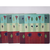 PIMPERNEL Divine Wildflower Study Cork Placemats Set of 4 Square England Art