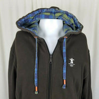 Olympics 2010 Whistler Vancouver Jersey Knit Zip Up Jacket Hoodie Mens M Rare