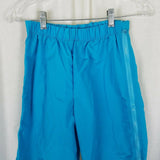 Granite Tom Mangold Nylon Windbreaker Pants Zip Up Legs Sides Womens S Blue USA