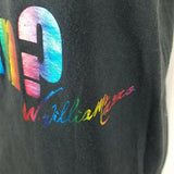 Wendy Williams Show How You Doin? Tee TShirt Rainbow Metallic Pride Womens M USA