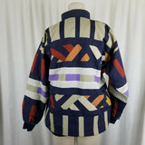 Brighton Collection Patchwork Crazy Quilt Style Jacket Womens M Australia Artsy