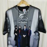 Vintage Winterland The Beatles All Over Print Double Sided TShirt Mens XL 90s