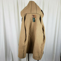 Ralph Lauren Dry Goods Toggle Closure Hooded Wool Duffel Peacoat Jacket Womens S