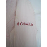 Columbia Hooded Packable Mesh Lined Windbreaker Rain Jacket Girls 18 20 Pink