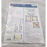 JoAnn Heartland Quilt Block of the Month April 1999 Hearts in Flight Sealed Kit