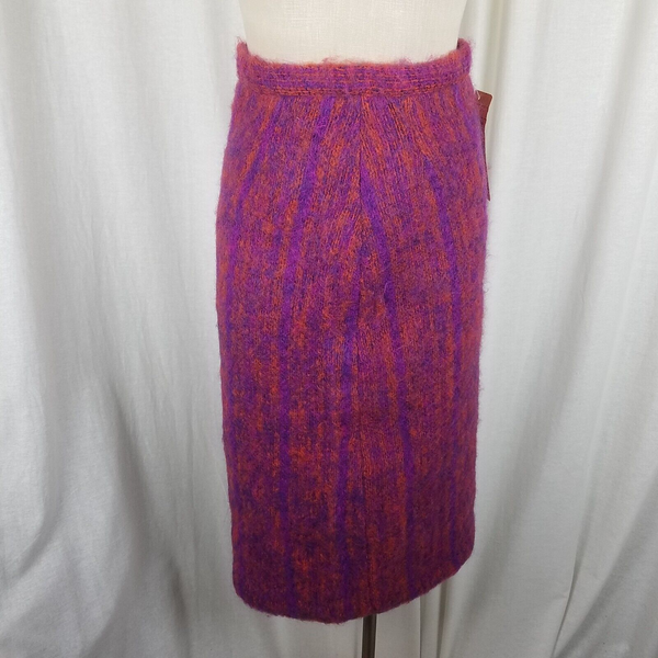 Vintage Hemmings at Donegal Design Mohair Short Skirt Womens XS S 10 Hippie Boho